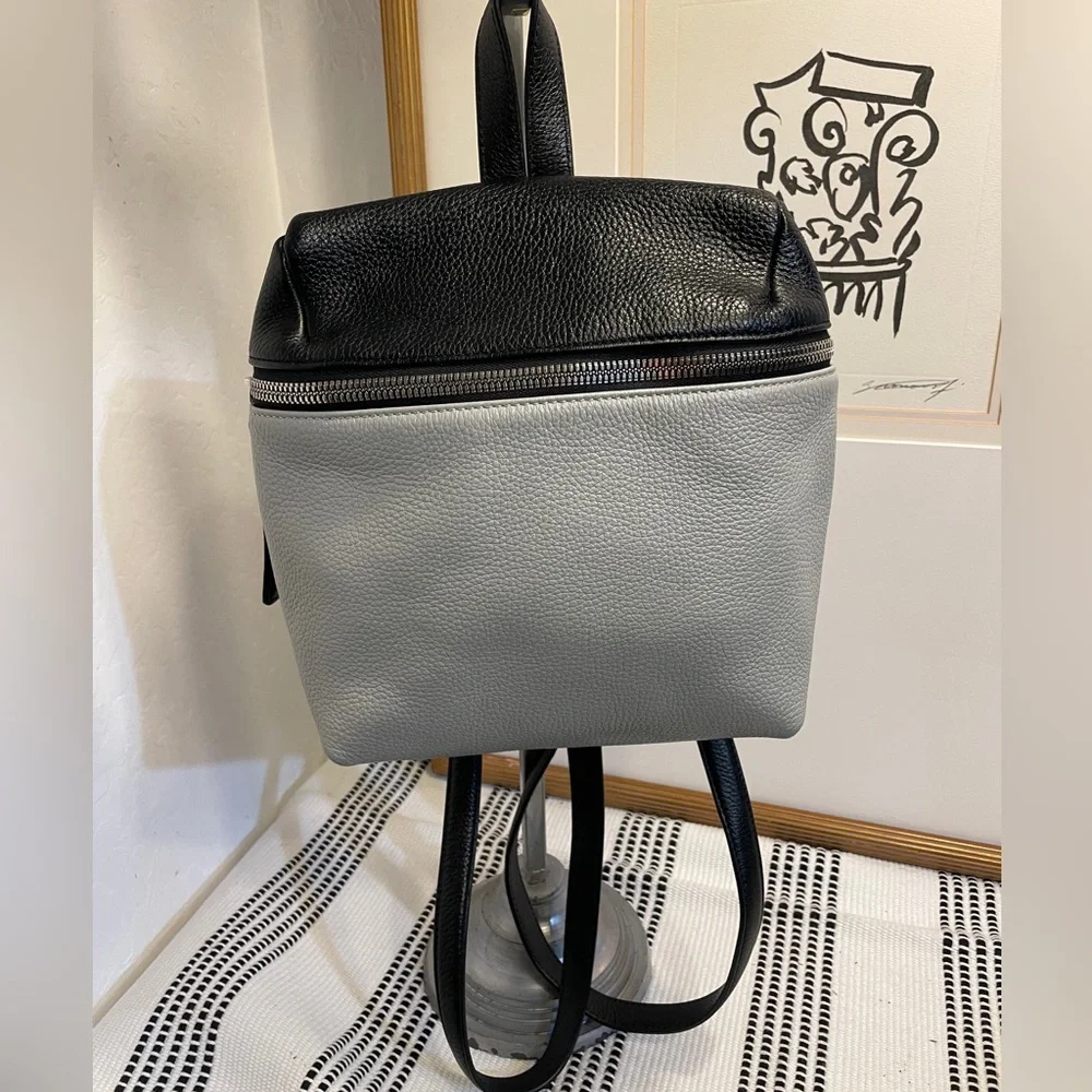 KARA Black and Gray Women's Backpack - Picture 1 of 13